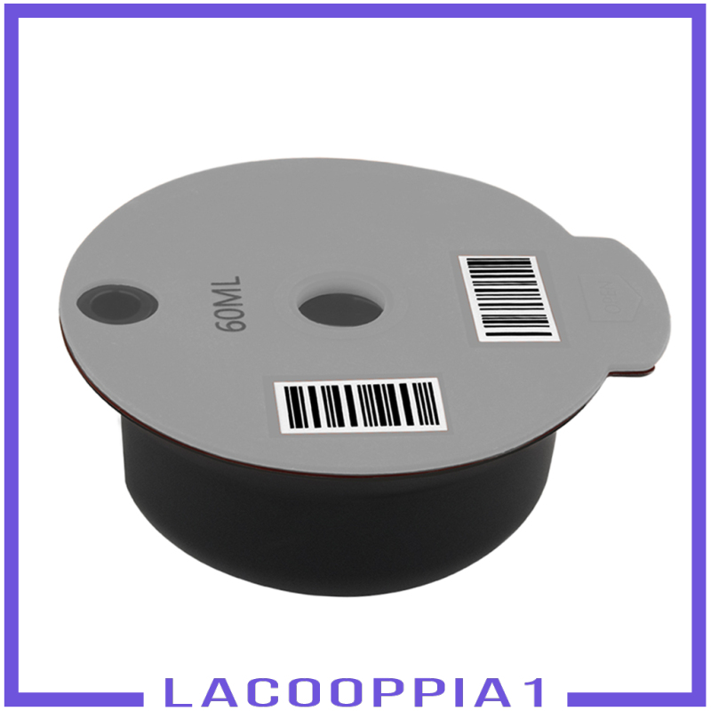 [LACOOPPIA1]Reusable Coffee Capsule Pod Slicone Lid Fits Bosch for Tassimo Machine