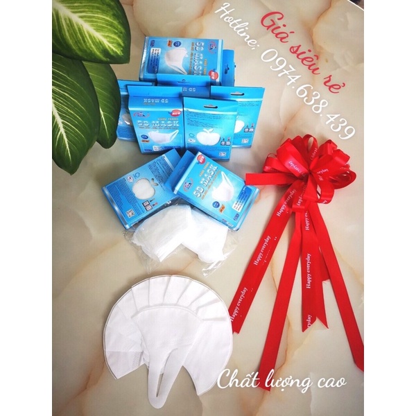 [ GIÁ SIÊU RẺ] Khẩu trang 5D , thương hiệu FAMAPRO, chính hãng công ty NAM ANH