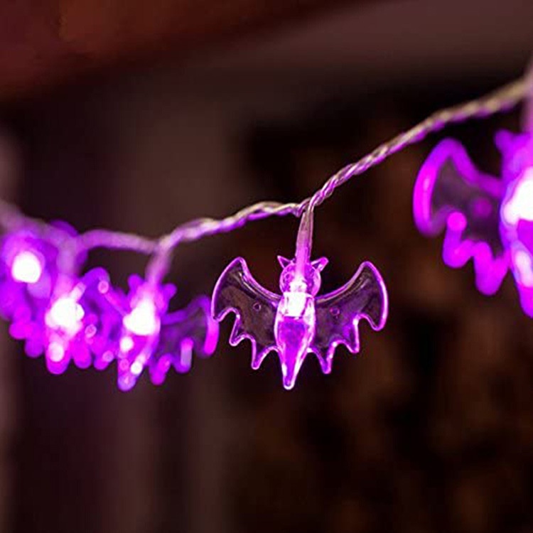 Bộ 3 Dây Đèn LED 30 Bóng 14.7Ft Dùng Pin Trang Trí Halloween