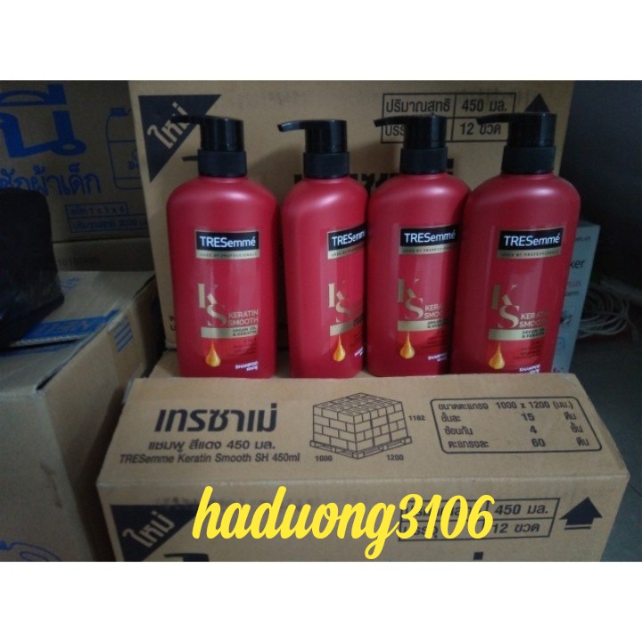 Dầu gội Tresemme 450ml Thái Lan