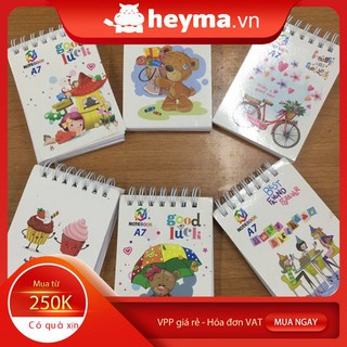 sổ lò xo A7 200 trang Hải Tiến ٩(^‿^)۶