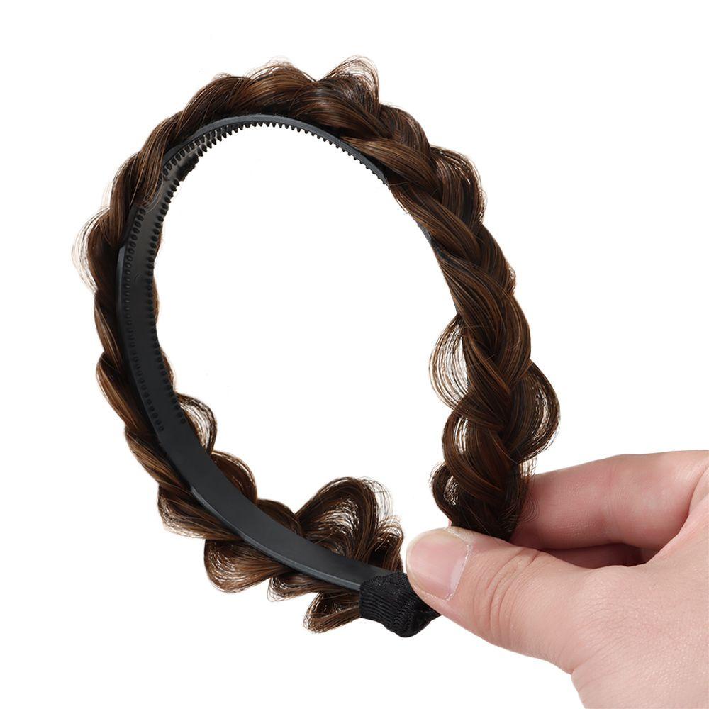 Băng Đô Cài Tóc Dạng Tết Bím Phong Cách Retro