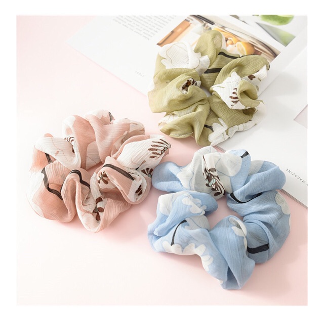 Buộc tóc SCRINCHIES bồng bềnh xinh xắn