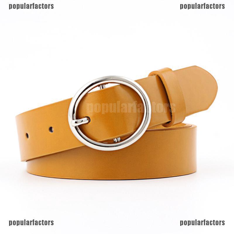 Thắt Lưng Da Khóa Kim Loại Phong Cách boho Cổ Điển Thời Trang Cho Nữ