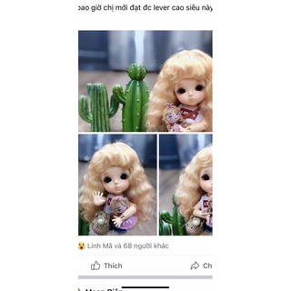 búp bê len size nhỏ 7-10cm