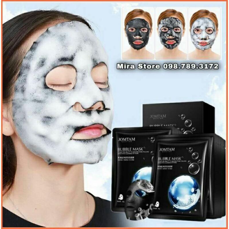 MẶT NẠ GIẤY SỦI BỌT THẢI ĐỘC DA JOMTAM