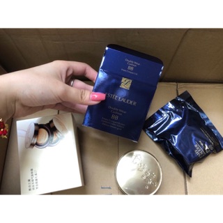 Phấn Nước Estee Lauder Double Wear Cushion B - Auth tặng kèm 1 lõi