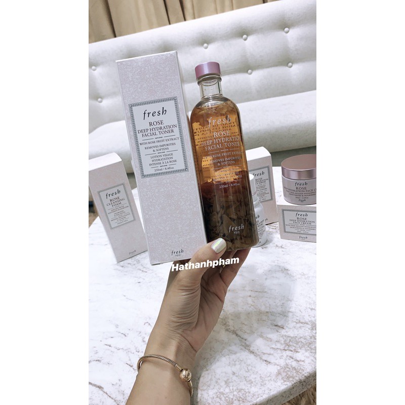 | FRESH | toner làm sạch sâu rose deep hydration