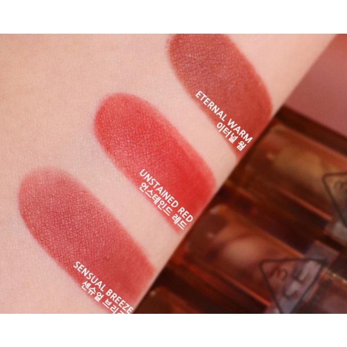 Set Son 3CE Deep Under More Deep Lip Color
