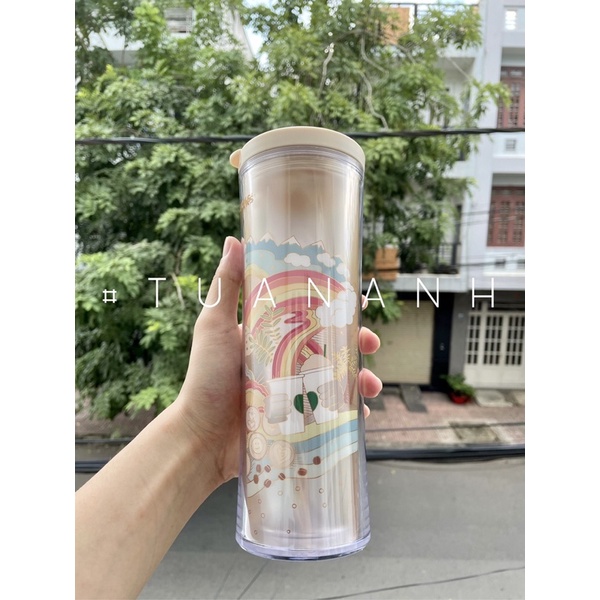 Bình Nhựa Starbucks Joy Of Conection 20Oz