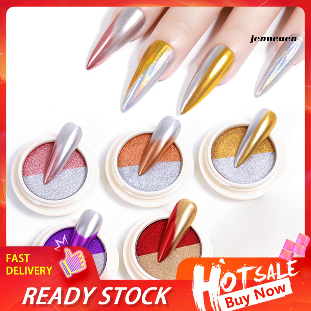 [Hàng mới về] Bột hiệu ứng gương trang trí móng tay với hiệu ứng nổi bật