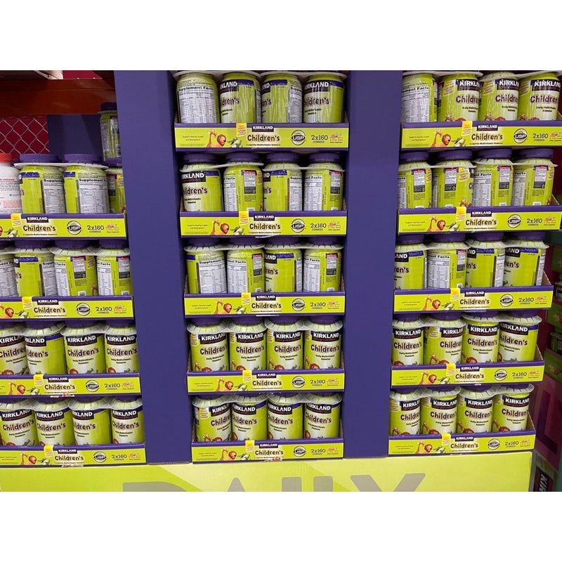 Kẹo Dẻo Gấu Kirkland 160 viên Gummies