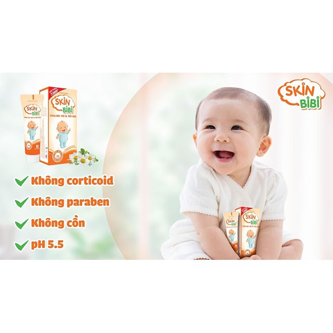 Kem hăm, ngứa Skin BiBi tuýp 10g [skinbb, skinbibi, skin bb]