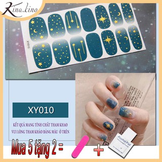 Set 14 miếng dán móng tay - mẫu mới nhất 2020 - hàng cao cấp thường dùng cho các tiệm nail - Kina.Kino