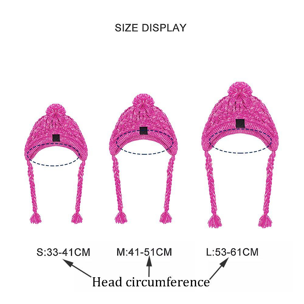 GIOVANNI Mũ Mềm Mại Chống Gió Giữ Ấm Cho Thú Cưng