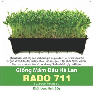 Hạt giống mầm đậu hà lan 711