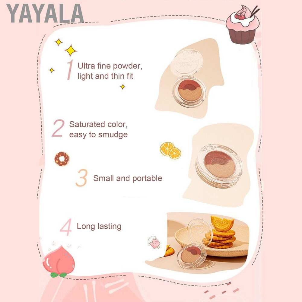 Bảng phấn mắt trang điểm lâu trôi sắc tố cao 3.8g Yayala
 | BigBuy360 - bigbuy360.vn