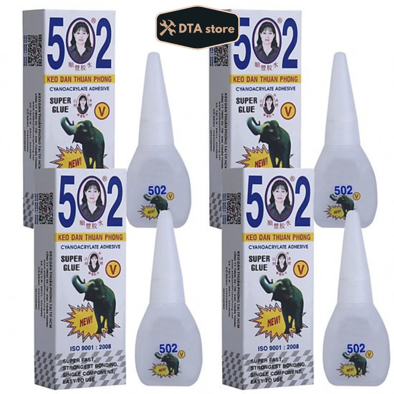 (GIÁ HỦY DIỆT) KEO DÁN 502 SIÊU DÍNH