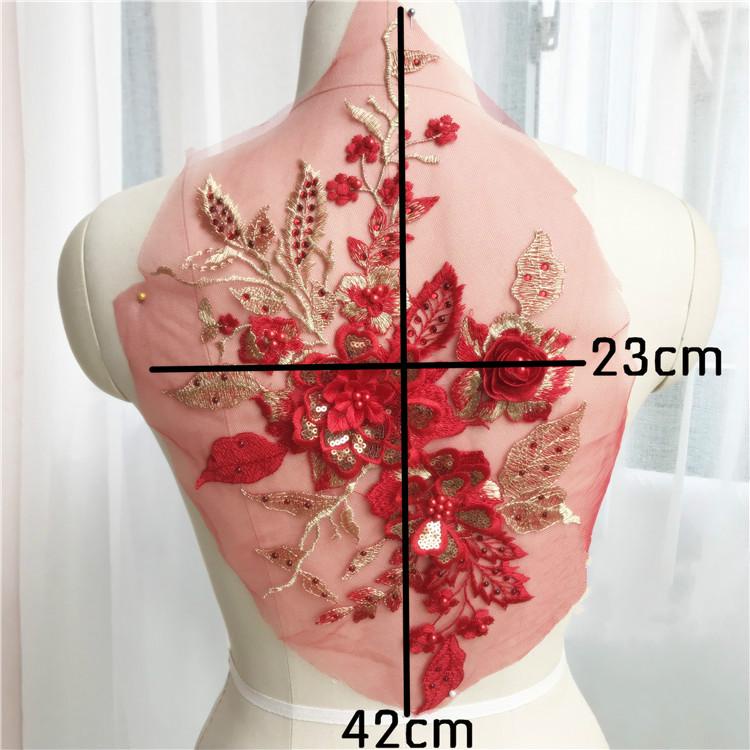 1 Miếng Vá, May Quần Áo Hình Hoa Hồng, Xanh Dương