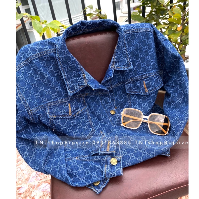 Áo Khoác Jeans [ TNT Shop Bigsize 60kg 90kg ]