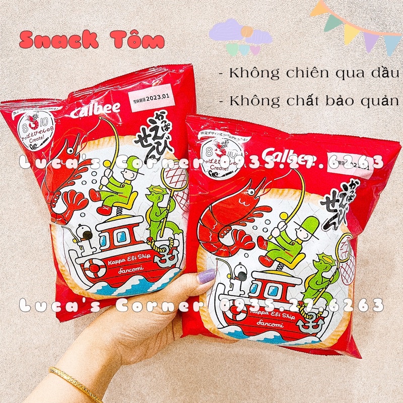 Snack Calbee Nhật Bản cho bé
