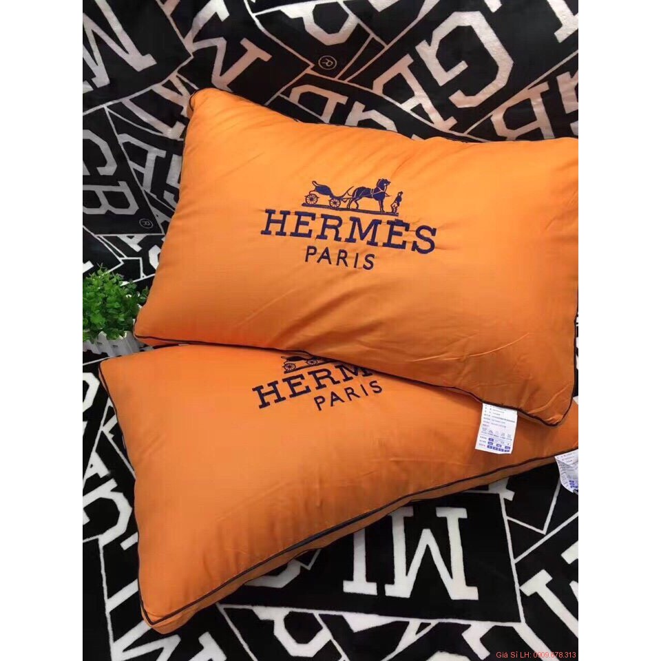 Combo 2 Cặp gối HERMES sang trọng