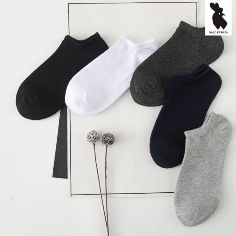 Tất nam cổ ngắn HCMfashion thể thao thời trang cao cấp TV009 màu họa tiết ngẫu nhiên