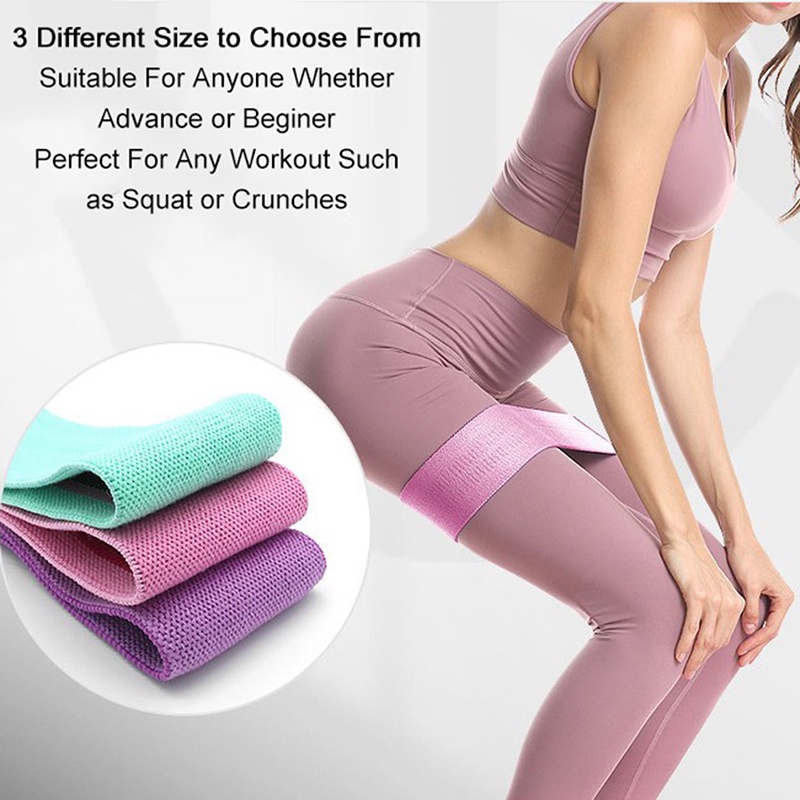 Đai Kháng Lực Chống Trượt Hỗ Trợ Luyện Tập Hông / Đùi / Hông Tiện Dụng