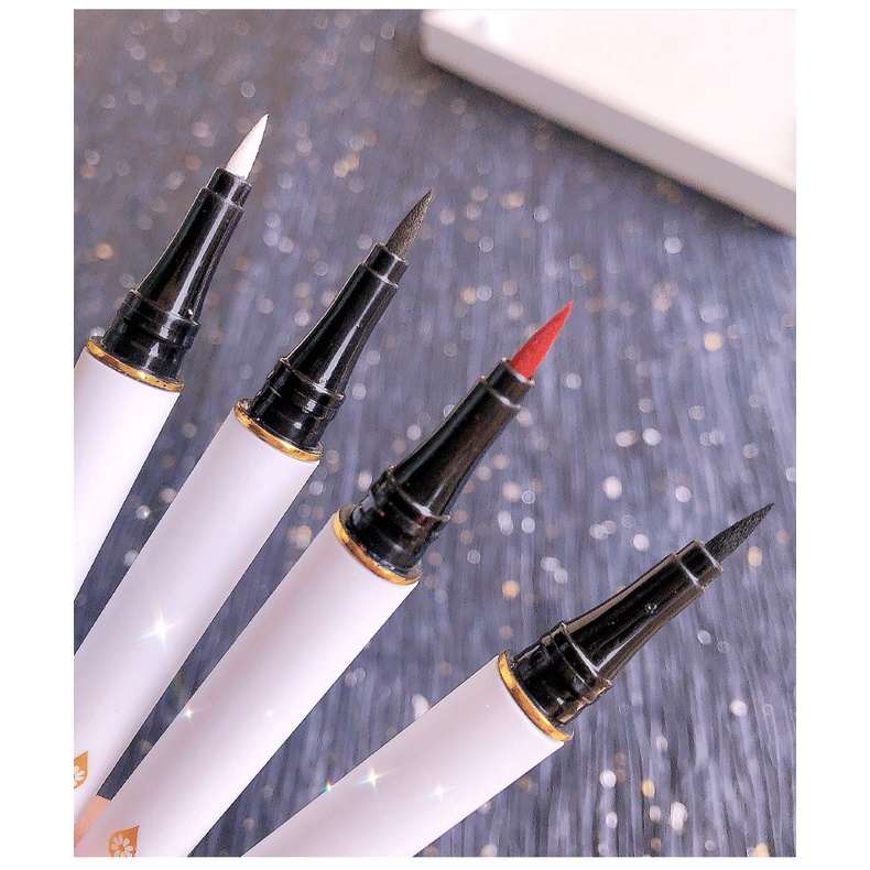 Bút Kẻ Mắt Nước Màu Đen Tự Nhiên Lâu Trôi Không Thấm Nước