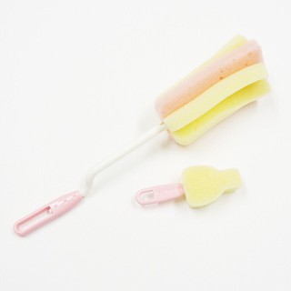 Dụng cụ cọ rửa bình sữa đầu mút xốp Kokubo hàng Nhật