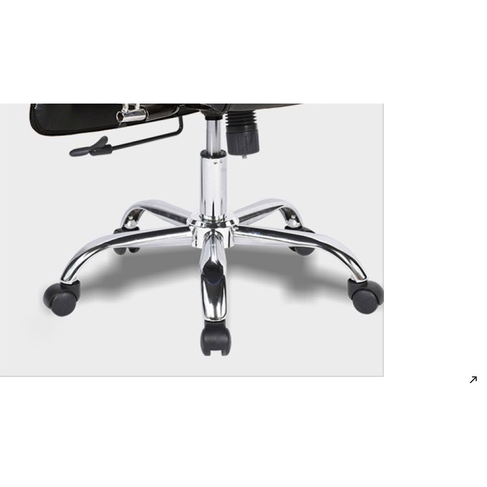 Chân sao thép mạ inox sáng bóng Hòa Phát ko gồm bánh xe (dùng cho các dòng ghế xoay VP)