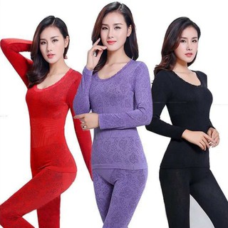 BỘ QUẦN ÁO GIỮ NHIỆT NỮ HÀN QUỐC SIÊU HÓT HÍT 2018