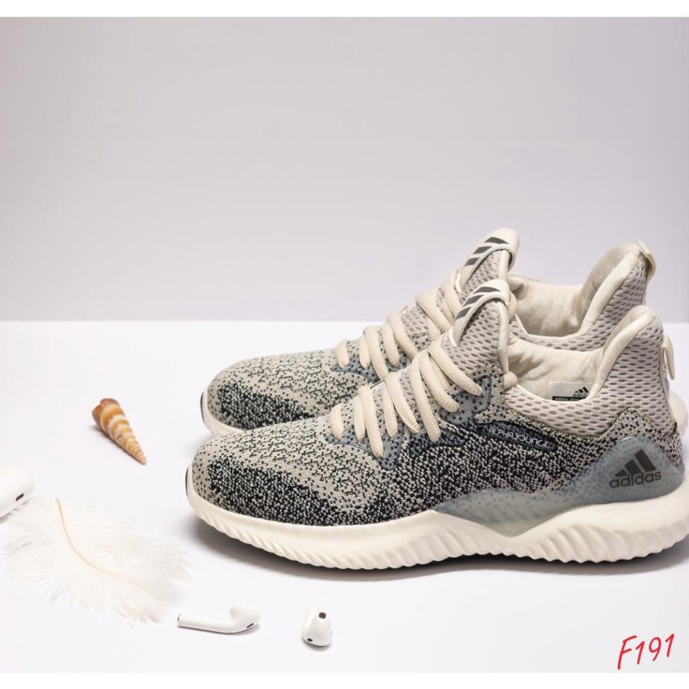 TP (Có 5 MÀU) Giày cặp nam nữ adidas alphabouce màu trắng thể thao đẹp Hàn Quốc | Giày thể thao nam nữ giá rẻ