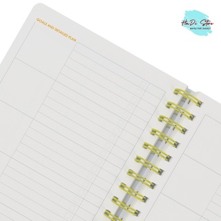 [HADI] KLONG Sổ lò xo STUDY PLANNER size A5 - 80 tờ (MS:946)