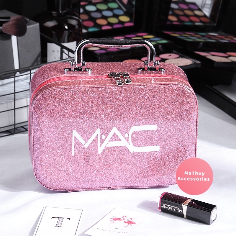 Cốp đựng mỹ phẩm Mac YSL cao cấp 25.5 x 19 x 11.5