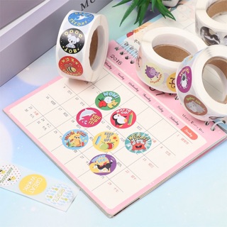Cuộn sticker khen thưởng 500c/hình (giao ngẫu nhiên mẫu)
