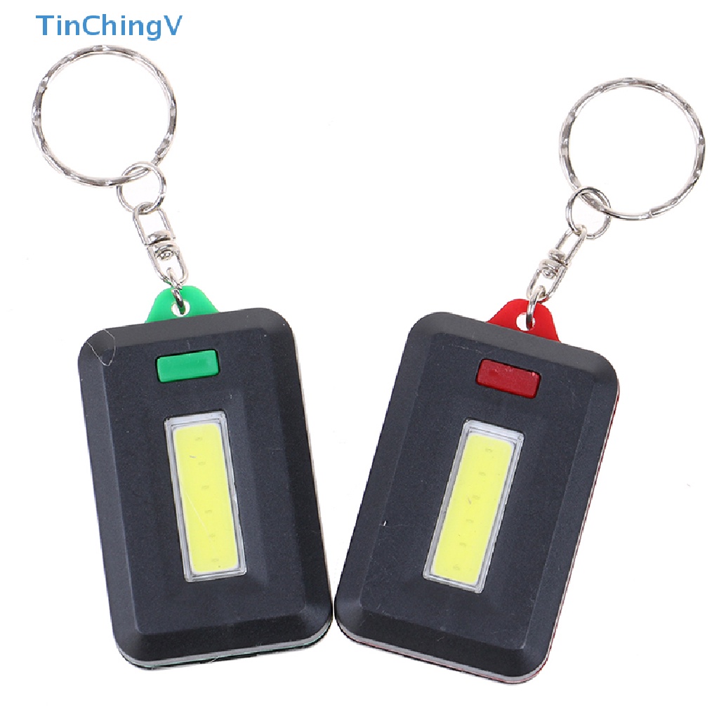 [TinChingV] Đèn Pin led Cob mini Có Móc Khóa Di Động Dùng Ngoài Trời [Hàng Mới]
