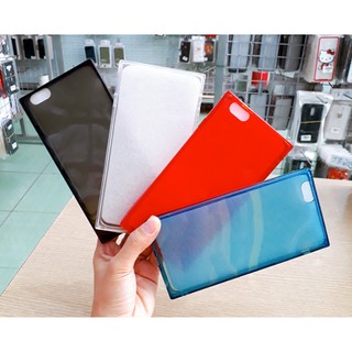 Ốp lưng Iphone 6/6S Plus silicon dẻo trơn màu viền VUÔNG độc đáo