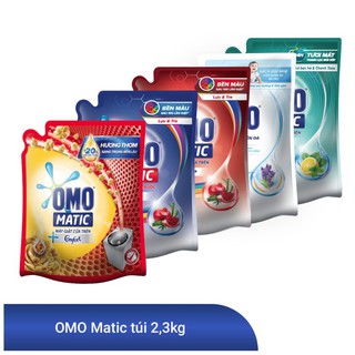 Nước giặt OMO Matic cửa trên túi 2,4kg