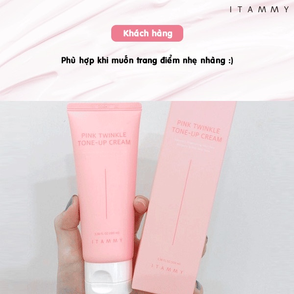 Kem tone-up hồng Itammy Pink Twinkle Tone-Up Cream | BigBuy360 - bigbuy360.vn