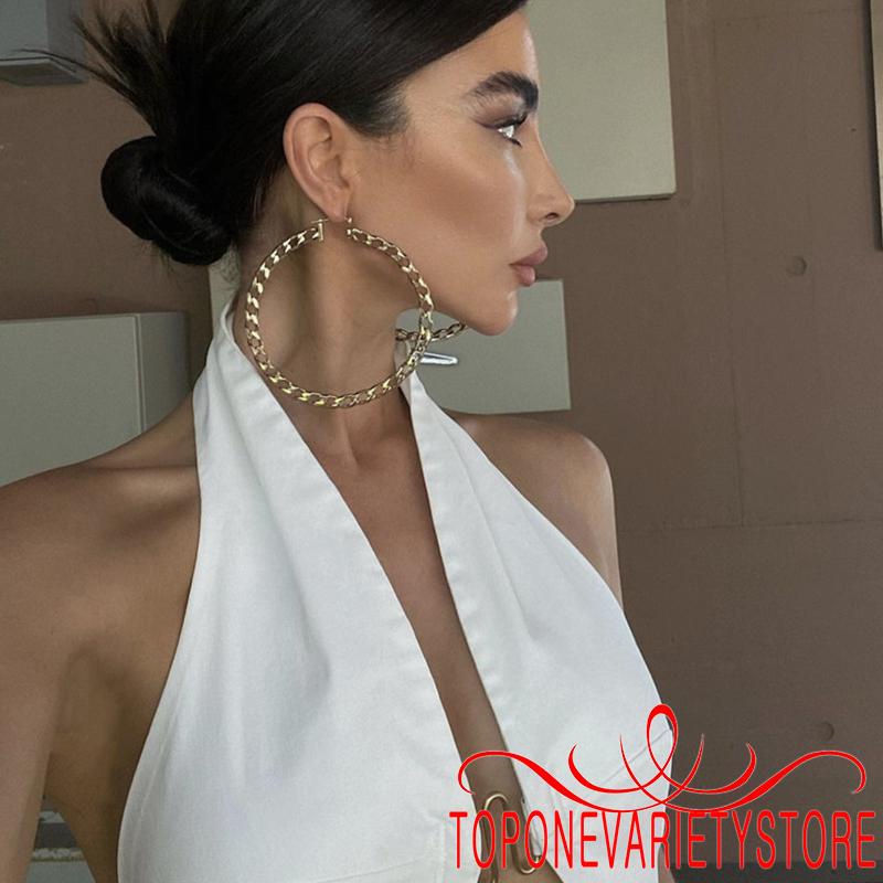 Áo Croptop Hai Dây Hở Lưng Màu Trơn Thời Trang Mùa Hè Cho Nữ