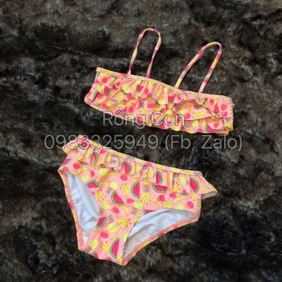 Bikini trái cây nhiệt đới HM size 6/8 cân nặng 18kg-20kg
