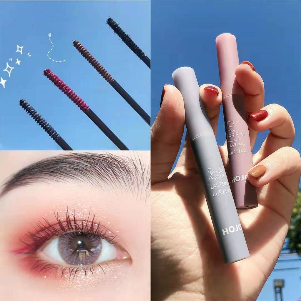 Mascara HOJO đầu mảnh chuốt mi cong dài tự nhiên