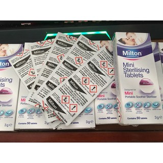 Viên tiệt trùng Milton