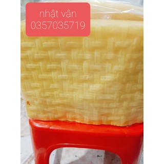 500gram bánh tráng mỏng hình chữ nhật màu vàng