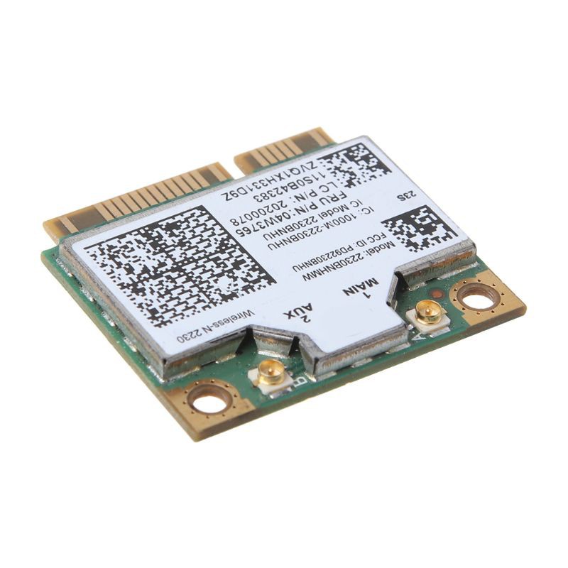 Card Không Dây Bluetooth 4.0 Wifi N2230 300m Mini Pcie Card 04w3765 Cho Y400 Y500 In-Tel 2230