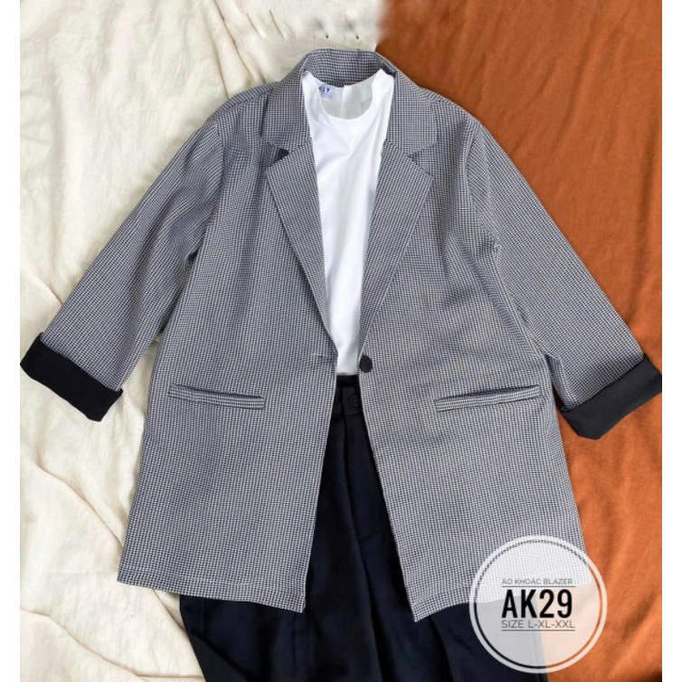 Áo khoác blazer big size từ 60kg-90kg