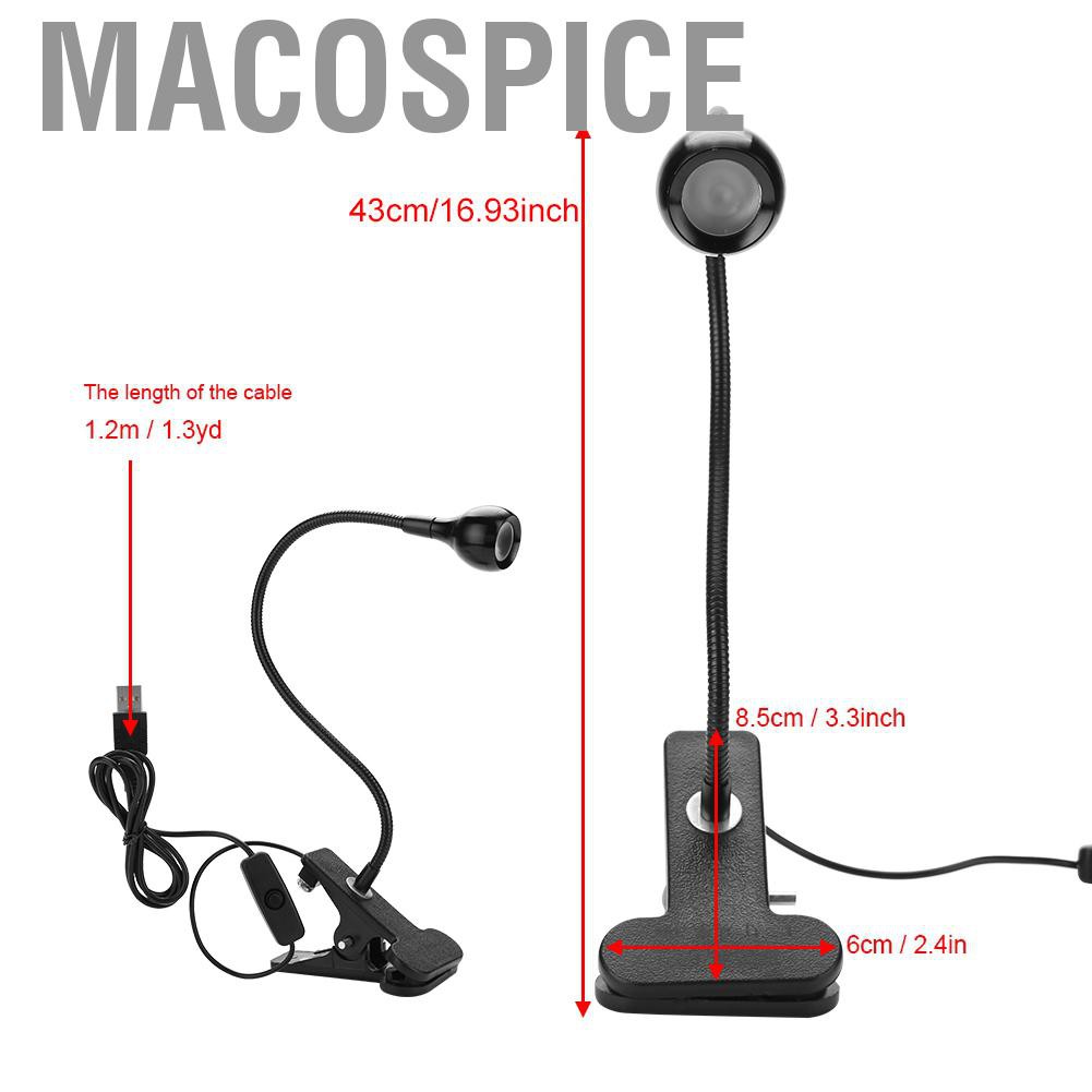 Đèn Led Tia Cực Tím Đa Năng Macospice Usb 3w