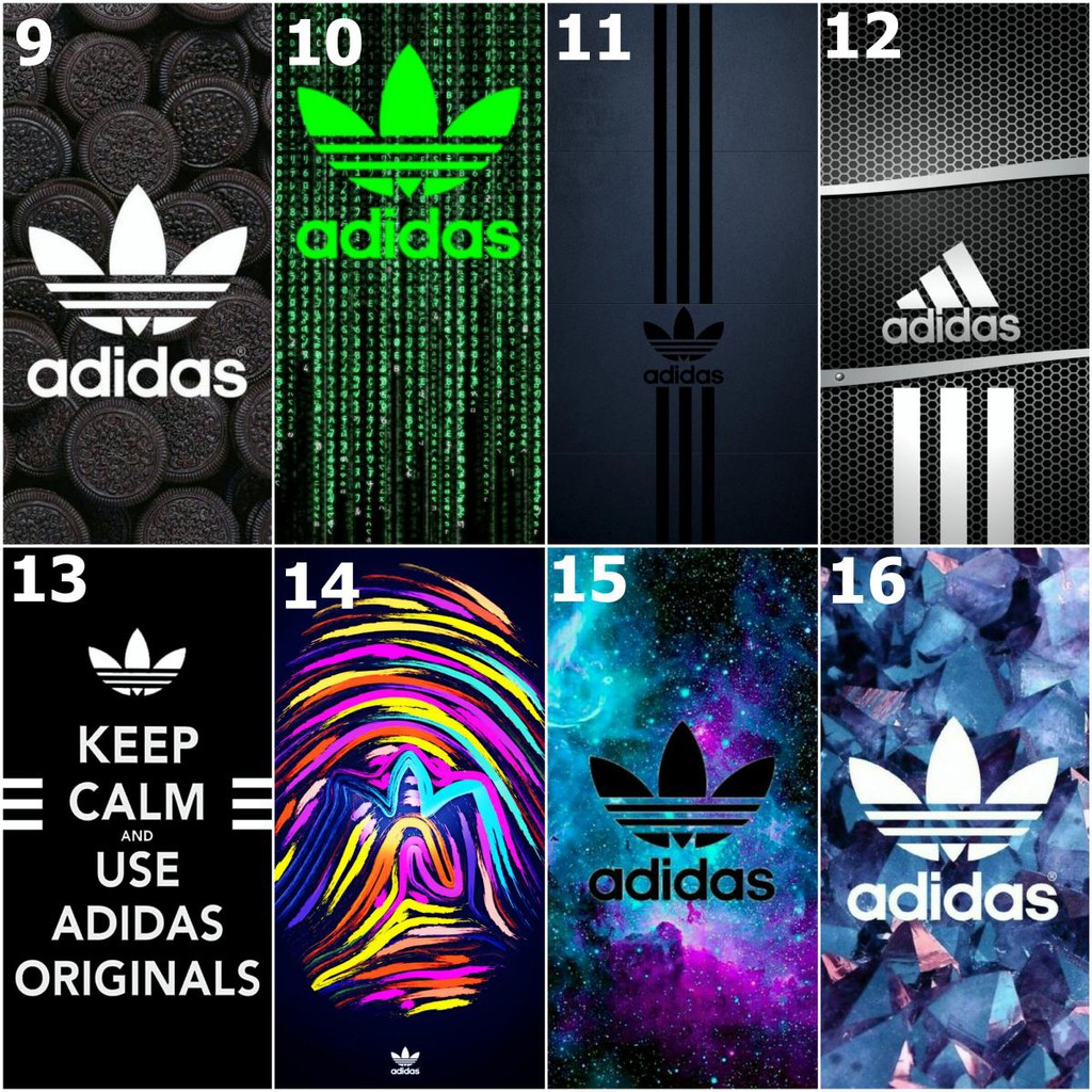 Giảm giá Ốp Lưng iPhone XR Nhiều Hình Logo Adidas - BeeCost