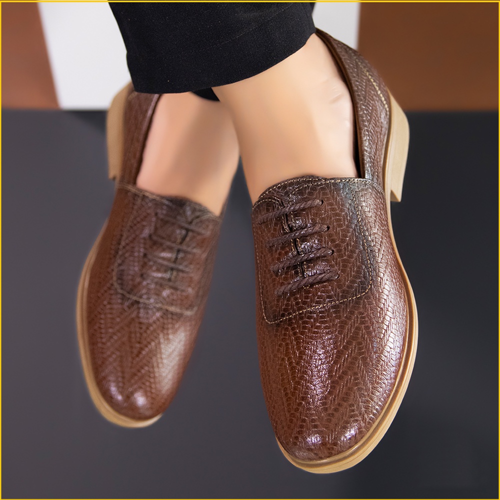 Giày tây lười nam da thật chính hãng TIMAN GT32 cao cấp bền bĩ bảo hành 5 năm
